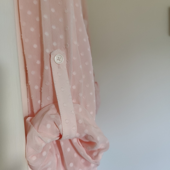 NEW Tommy Hilfiger Pink Blouse - Picture 2 of 4